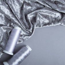 Тканина Оксамит Li V-31 cв/сірий