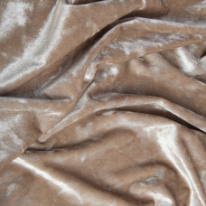 Тканина Оксамит Li св/капучіно