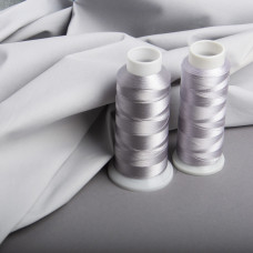 Тканина котон твіл стрейч св/сірій