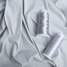 Тканина котон поплін світло сірий