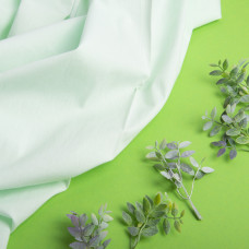 Тканина котон поплін світла м'ята