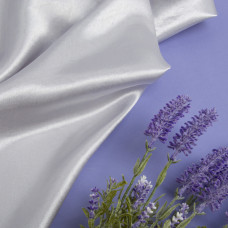 Тканина костюмна креп-сатин світло сірий