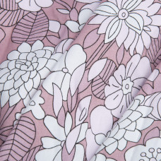 Тканина костюмна котон пудра