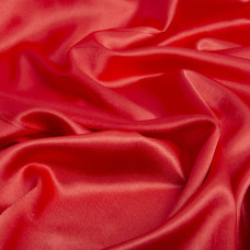 Тканина костюмна креп-сатин корал