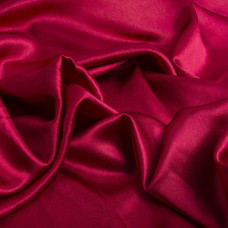 Тканина костюмна креп-сатин бордо