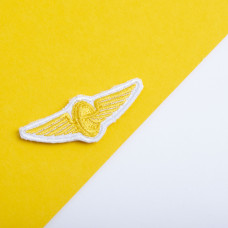 Шеврон на липучці Укрзалізниця УЗ нашивка 2х5 см вишитий патч нашивка Українська залізниця