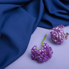 Тканина костюмна габардин 150 см 155 г/м2 для костюмів, уніформи, брюк, спідниць, жакетів, суконь, декору  електрик