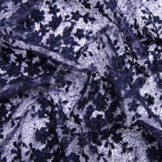 Тканина Гіпюр Іоланта т/синій