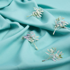 Тканина костюмна габардин 150 см 155 г/м2 для костюмів, уніформи, брюк, спідниць, жакетів, суконь, декору м'ята