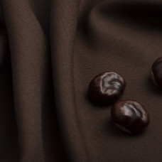 Тканина костюмна габардин 150 см 155 г/м2 для костюмів, уніформи, брюк, спідниць, жакетів, суконь, декору  т/коричнева