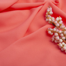 Тканина костюмна габардин 150 см 155 г/м2 для костюмів, уніформи, брюк, спідниць, жакетів, суконь, декору  персик