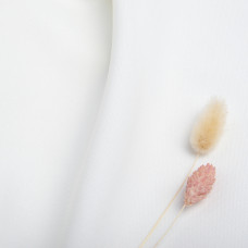 Тканина костюмна габардин 150 см 155 г/м2 для костюмів, уніформи, брюк, спідниць, жакетів, суконь, декору молоко