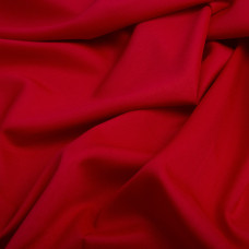 Тканина костюмна габардин 150 см 155 г/м2 для костюмів, уніформи, брюк, спідниць, жакетів, суконь, декору червона