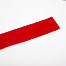 Воріт готовий трикотажний дов’яз IDEIA 9,5×39 см, щільність 260 г/м2 червоний