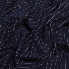 Тканина Трикотаж Смуга т/синій