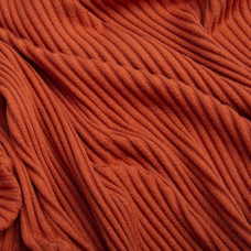 Тканина трикотаж Лара гумка теракот