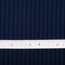 Тканина трикотаж Лара гумка т/синій