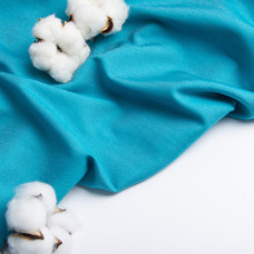 Тканина джинс стрейч лайт бірюза