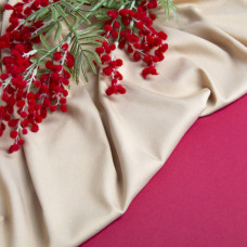 Тканина джинс стрейч лайт беж