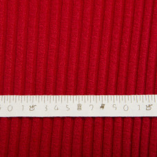 Тканина трикотаж Лара гумка червоний