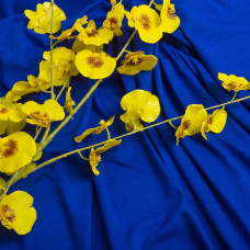 Тканина трикотаж віскоза Валенсія електрик