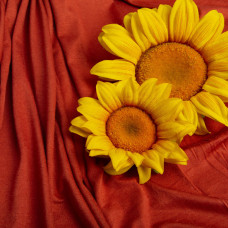 Тканина трикотаж віскоза Валенсія теракот