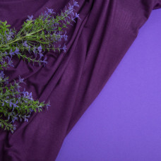 Тканина трикотаж віскоза Валенсія чорниця