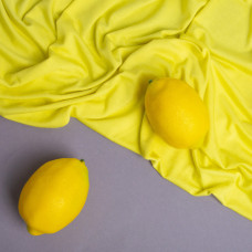 Тканина трикотаж віскоза Валенсія лимон