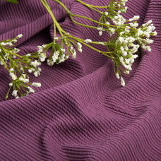 Тканина трикотаж жакард Арнела темно ліловий