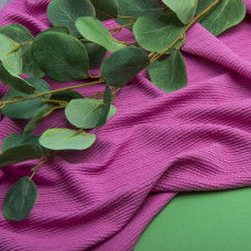 Тканина трикотаж жакард Арнела темно рожева