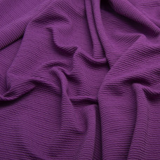 Тканина трикотаж жакард Арнела темний бузок