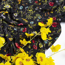 Тканина трикотаж Мадіна 200гр/м2 червоний мак