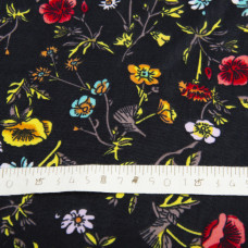 Тканина трикотаж Мадіна 200гр/м2 червоний мак