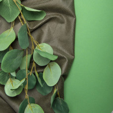 Тканина трикотаж Замш Рептилія хакі