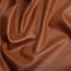 Тканина трикотаж Замш Рептилія тютюн