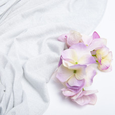 Тканина трикотаж ЛЮРЕКС св/сірий трикотажна віскоза