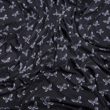 Тканина трикотаж Мадіна 200гр/м2 метелики