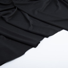 Тканина трикотаж Масло чорний