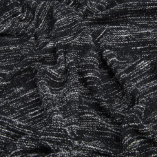 Тканина трикотаж Меланж буклє V-1/1 чорний