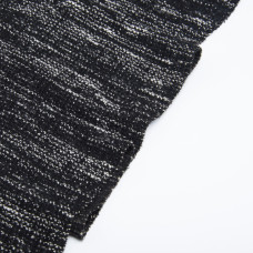 Тканина трикотаж Меланж буклє V-1/1 чорний
