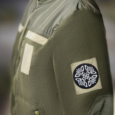 Шеврон на липучці Кельтського візерунка 8,3 см вишитий патч нашивка