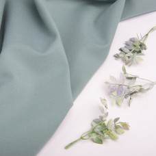 Тканина трикотаж однотонна Прага 620 гр/м2 темна м'ята