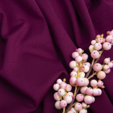 Тканина трикотаж Прага-640grm на флісі бордо