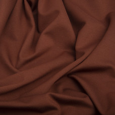 Тканина трикотаж Прага-640grm на флісі каштан