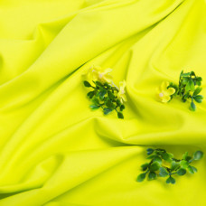 Тканина трикотаж фліс Juventus лимон