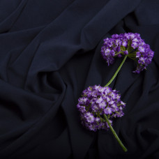 Тканина трикотаж фліс Juventus темно синій