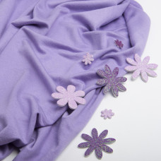 Тканина трикотаж ФУТЕР V-7 бузок