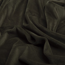 Тканина трикотаж однотонна Вельбо V-1178 т/хакі
