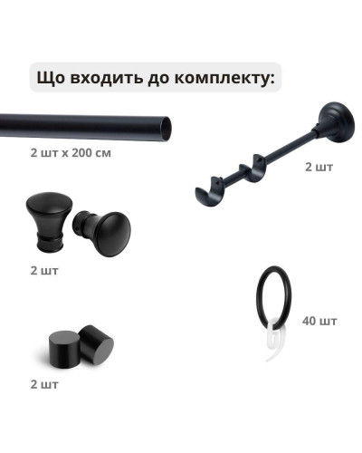 Карнизи IDEIA    ID07-16565 купити у Postel.biz.ua