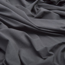 Тканина кулір з еластаном т/сірій